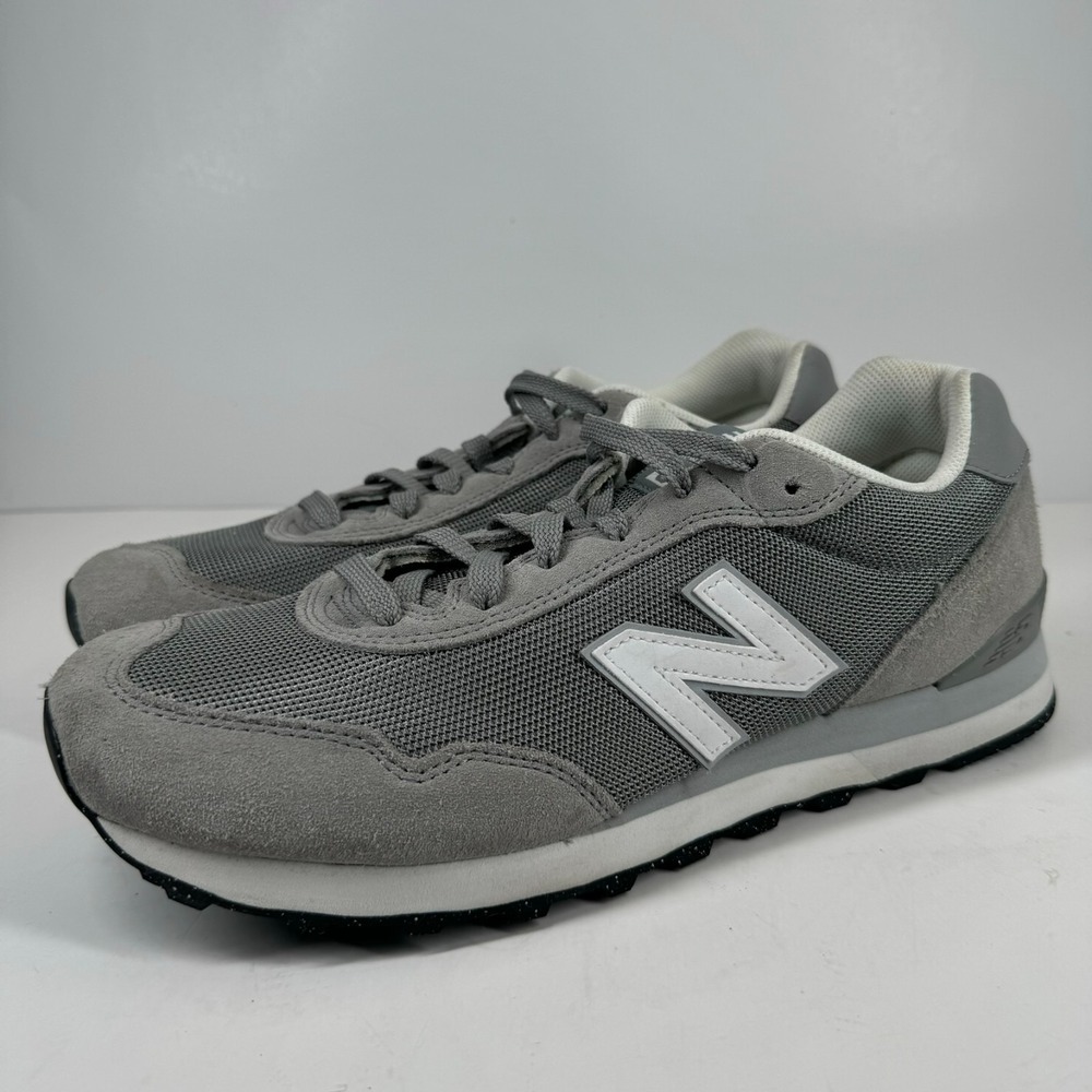 New Balance 515 Men's US 11D Gray/White Suede Retro Lifestyle Sneakers ML515GRY